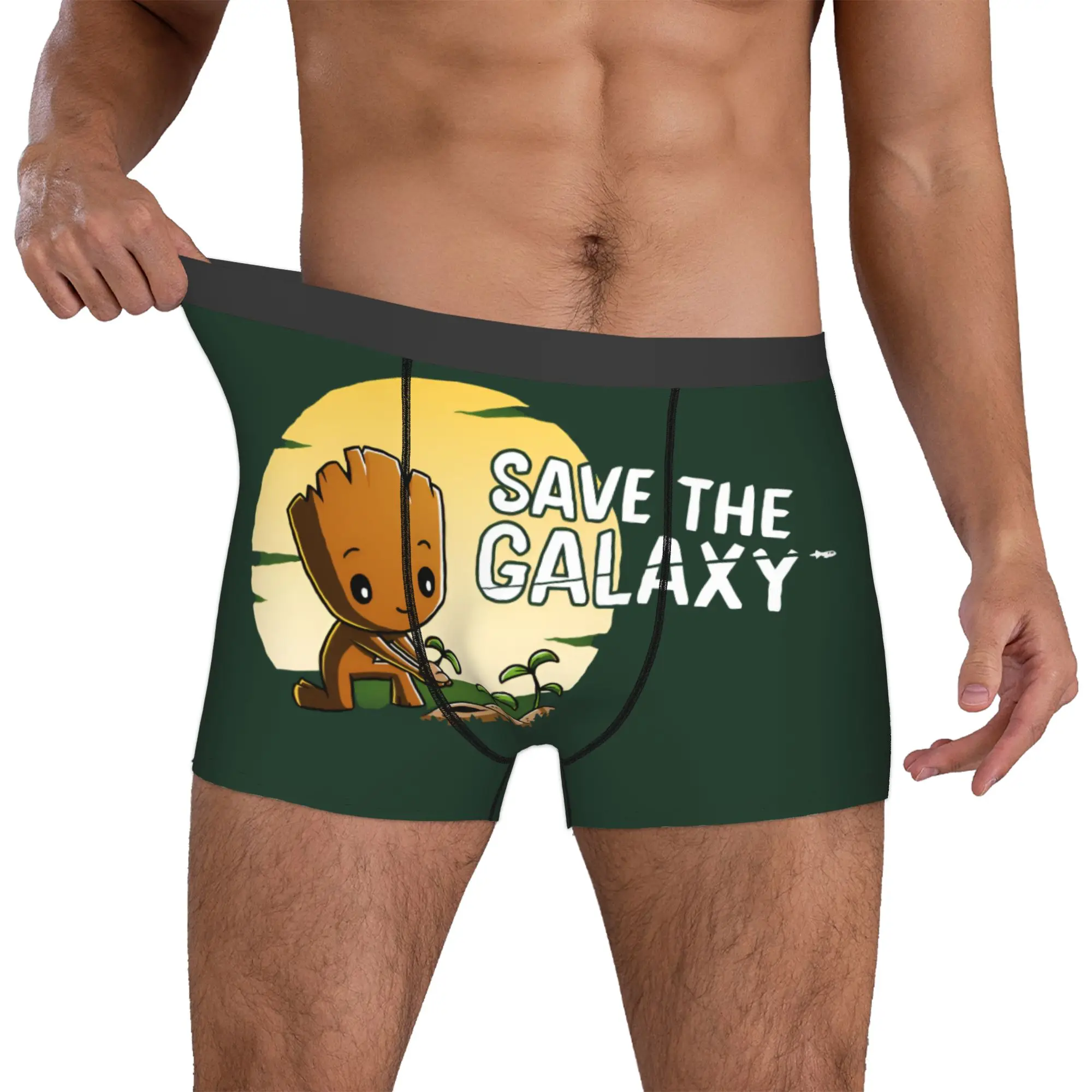 Custom G-Groot Comic Underwear Men Stretch Boxer Briefs Shorts Panties Soft Underpants For Homme
Custom G-Groot Comic Underwear Men Stretch Boxer Briefs Shorts Panties Soft Underpants For Homme