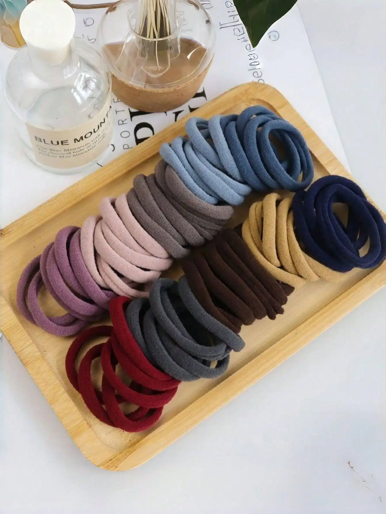 50pcs/Set Women's High Elasticity Rubber Hair Ties Holiday Accessories Ponytail Holders Hair Elastics Hair Rubber Bands Scrunchies Hair Rope
50pcs/Set Women's High Elasticity Rubber Hair Ties Holiday Accessories Ponytail Holders Hair Elastics Hair Rubber Bands Scrunchies Hair Rope