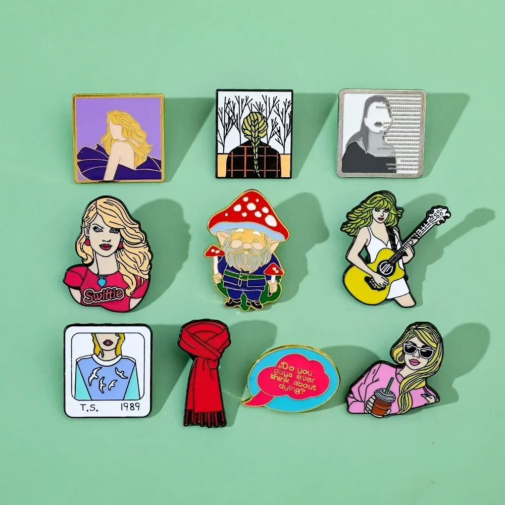 Tay T-Swizzle Fearless Music Album Metal Bust Creative Singer Emblem Metal Concert Backpack Clothes Pins Souvenir Wholesale
Tay T-Swizzle Fearless Music Album Metal Bust Creative Singer Emblem Metal Concert Backpack Clothes Pins Souvenir Wholesale