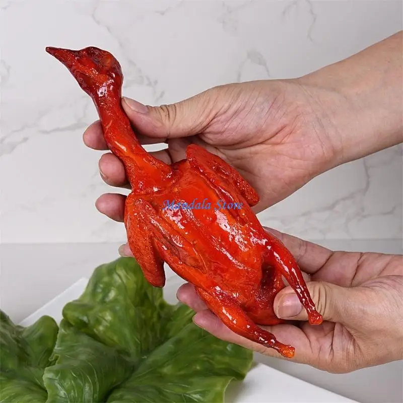 U2JC Artificial Roast Duck Realistic Simulation Roast Chicken Model For Kitchen Decoration Restaurant Display Photography
U2JC Artificial Roast Duck Realistic Simulation Roast Chicken Model For Kitchen Decoration Restaurant Display Photography