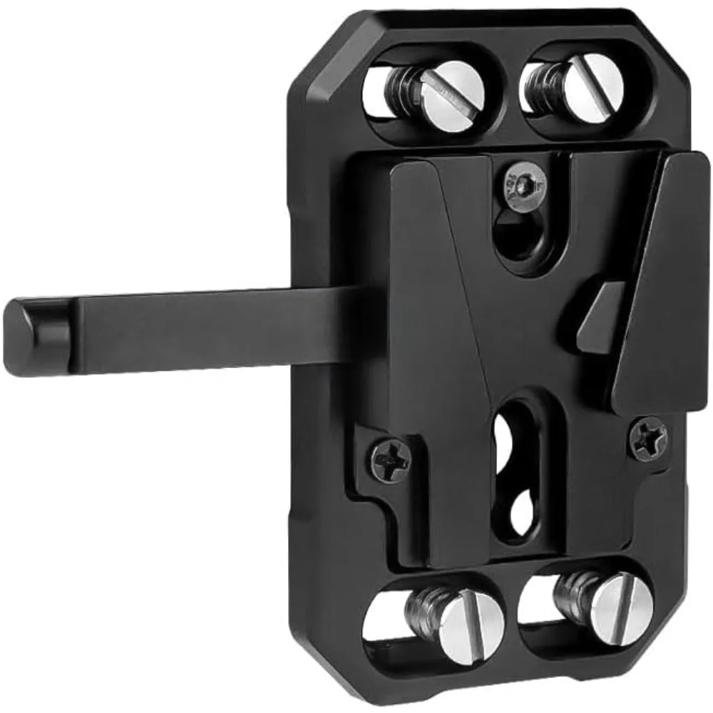Alvins V-Mount Battery Plate for Camera Power Supply, V Lock Battery Mounting Plate for Sony Canon ARRI RED Panasonic Nikon
Alvins V-Mount Battery Plate for Camera Power Supply, V Lock Battery Mounting Plate for Sony Canon ARRI RED Panasonic Nikon