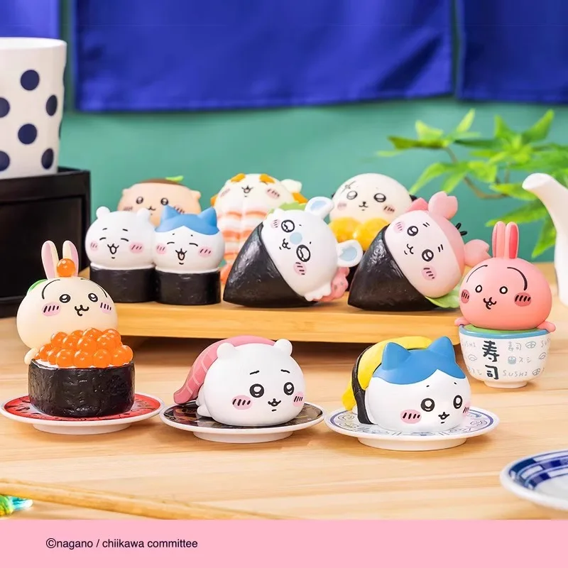 New Genuine Chiikawa Blind Box Sushi Series Mystery Box Kawaii Chiikawa Usagi Hachiware Figure Model Cute Collectible Decor Gift
New Genuine Chiikawa Blind Box Sushi Series Mystery Box Kawaii Chiikawa Usagi Hachiware Figure Model Cute Collectible Decor Gift