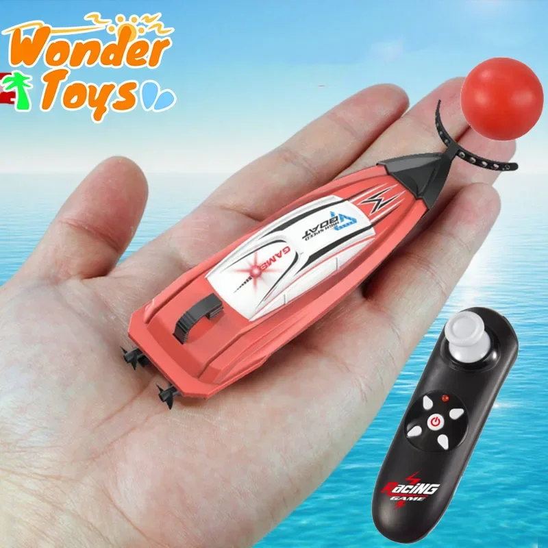Rc Boat Mini Speedboat 2.4G Remote Control Boat High Speed Electric Speedboat Children's Indoor Water Play Competitive Water Toy
Rc Boat Mini Speedboat 2.4G Remote Control Boat High Speed Electric Speedboat Children's Indoor Water Play Competitive Water Toy
