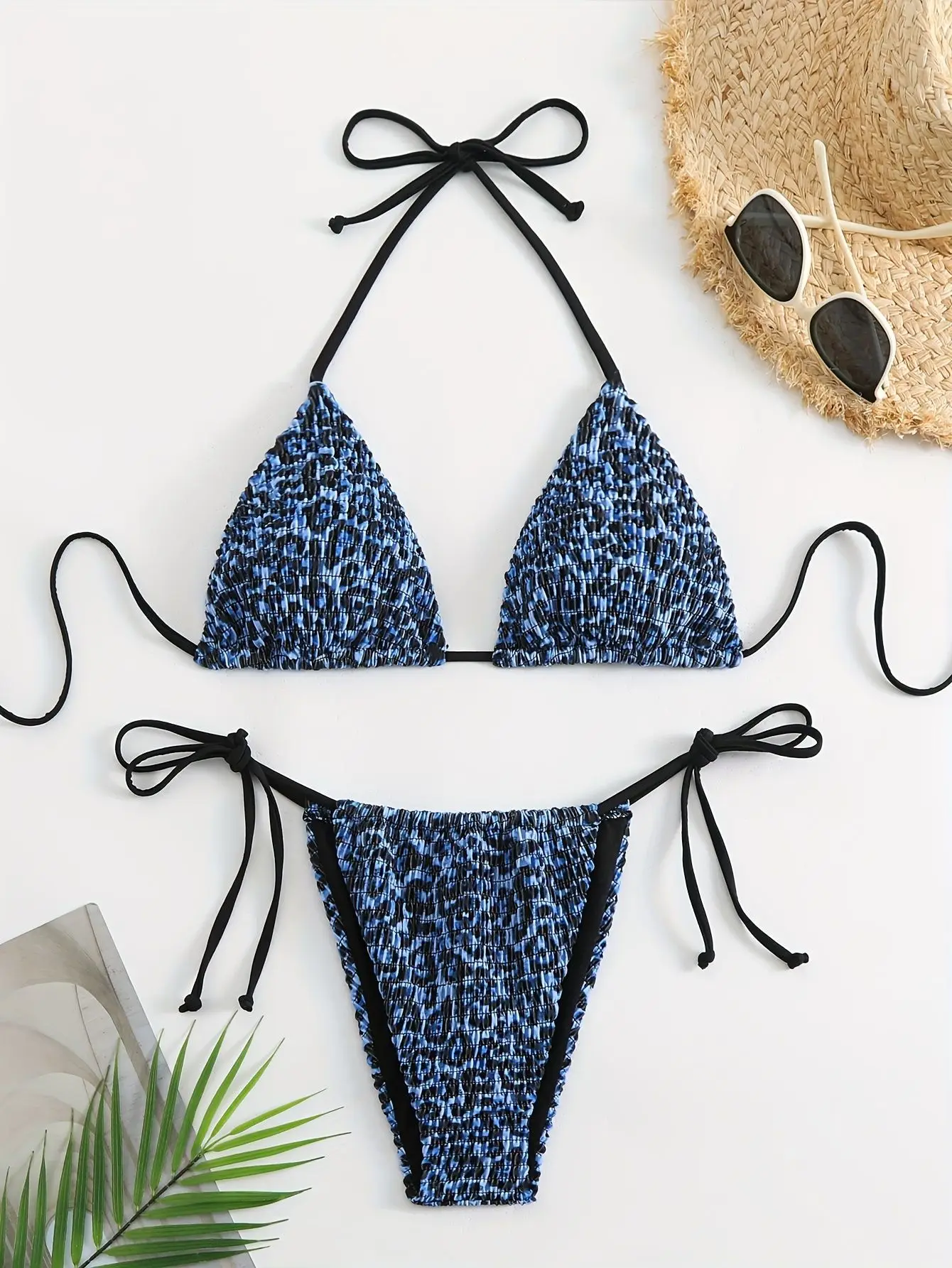 2026 Women's Leopard Print Micro Bikini Set Two Piece Swimsuit Fashion Beachwear Sexy Lace Up Bandage Beach Outing Swimwears New
2026 Women's Leopard Print Micro Bikini Set Two Piece Swimsuit Fashion Beachwear Sexy Lace Up Bandage Beach Outing Swimwears New