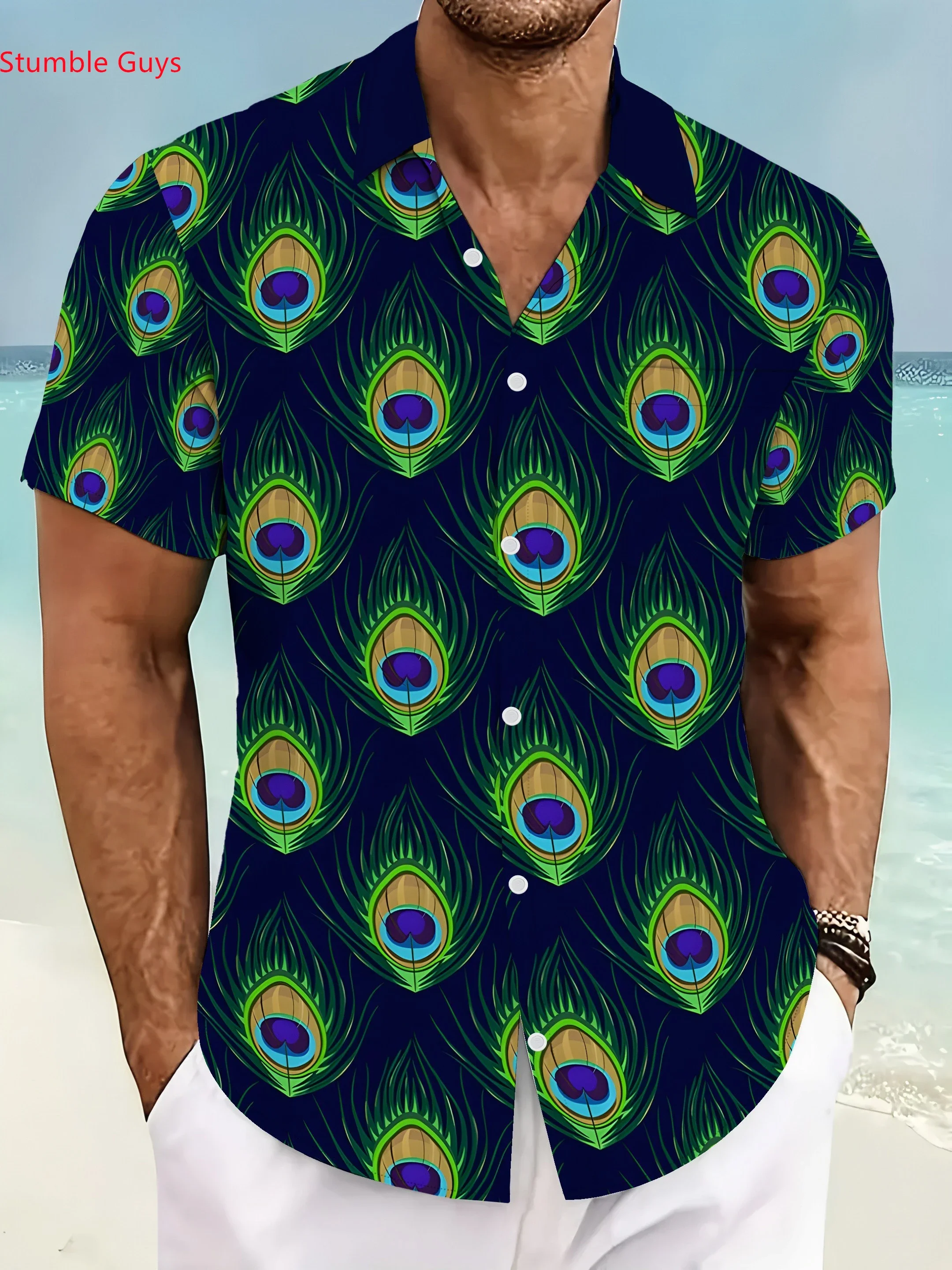 Men's Summer Beach Party ShirtMan Women Short Sleeve Hawaiian Casual Fashion Print Lightweight Breathable Tops
Men's Summer Beach Party ShirtMan Women Short Sleeve Hawaiian Casual Fashion Print Lightweight Breathable Tops