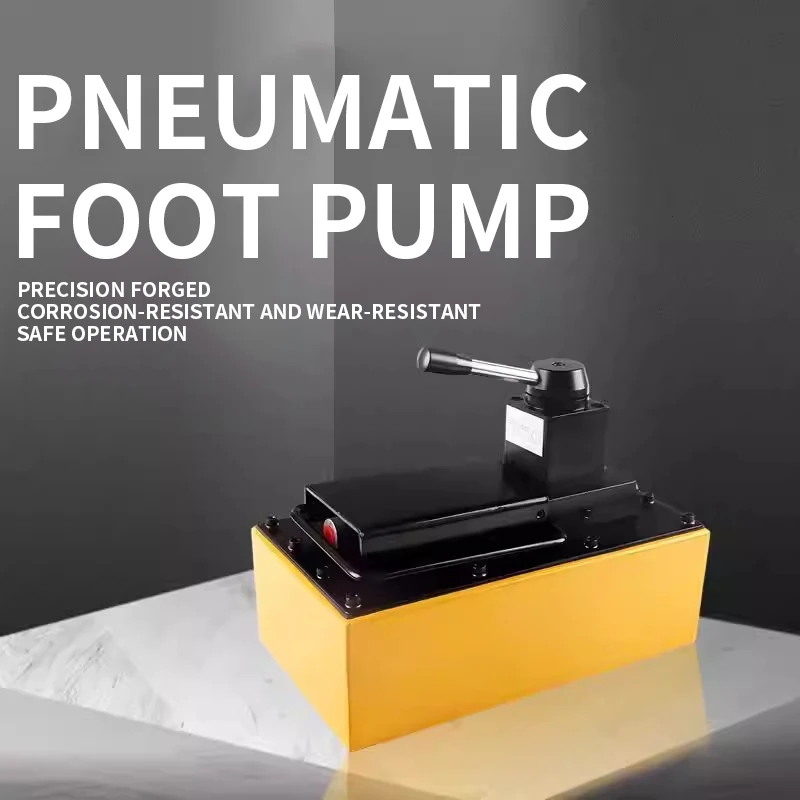 KS-450D Double-Acting Hydraulic Air Foot Pump 10,000 PSI (4500 ml) Built-in Safety Valve Aluminum Alloy Cylinder/Piston
KS-450D Double-Acting Hydraulic Air Foot Pump 10,000 PSI (4500 ml) Built-in Safety Valve Aluminum Alloy Cylinder/Piston