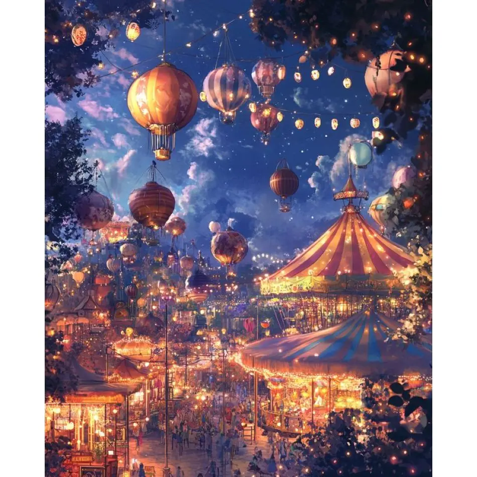 RUOPOTY Amusement Park 5d Diamond Painting Home Decor Gift Art Supplies Landscape Full Round Classic Living Room Decoration
RUOPOTY Amusement Park 5d Diamond Painting Home Decor Gift Art Supplies Landscape Full Round Classic Living Room Decoration