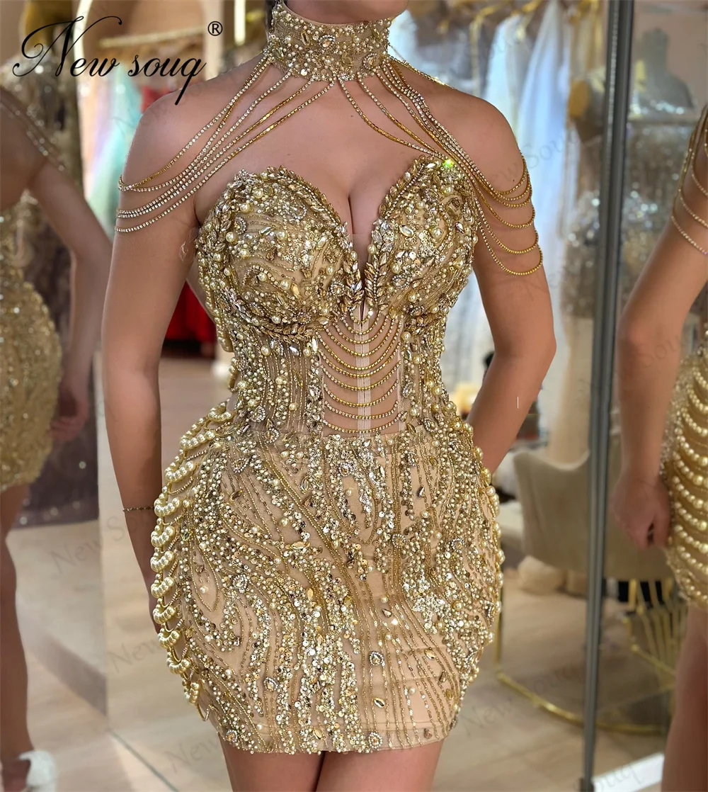 Shiny Gold Short Cocktail Dresses Sexy Mermaid Beading Tassle Prom Party Clubbing Dress Robes De Soiree Graduation Dress Gowns
Shiny Gold Short Cocktail Dresses Sexy Mermaid Beading Tassle Prom Party Clubbing Dress Robes De Soiree Graduation Dress Gowns