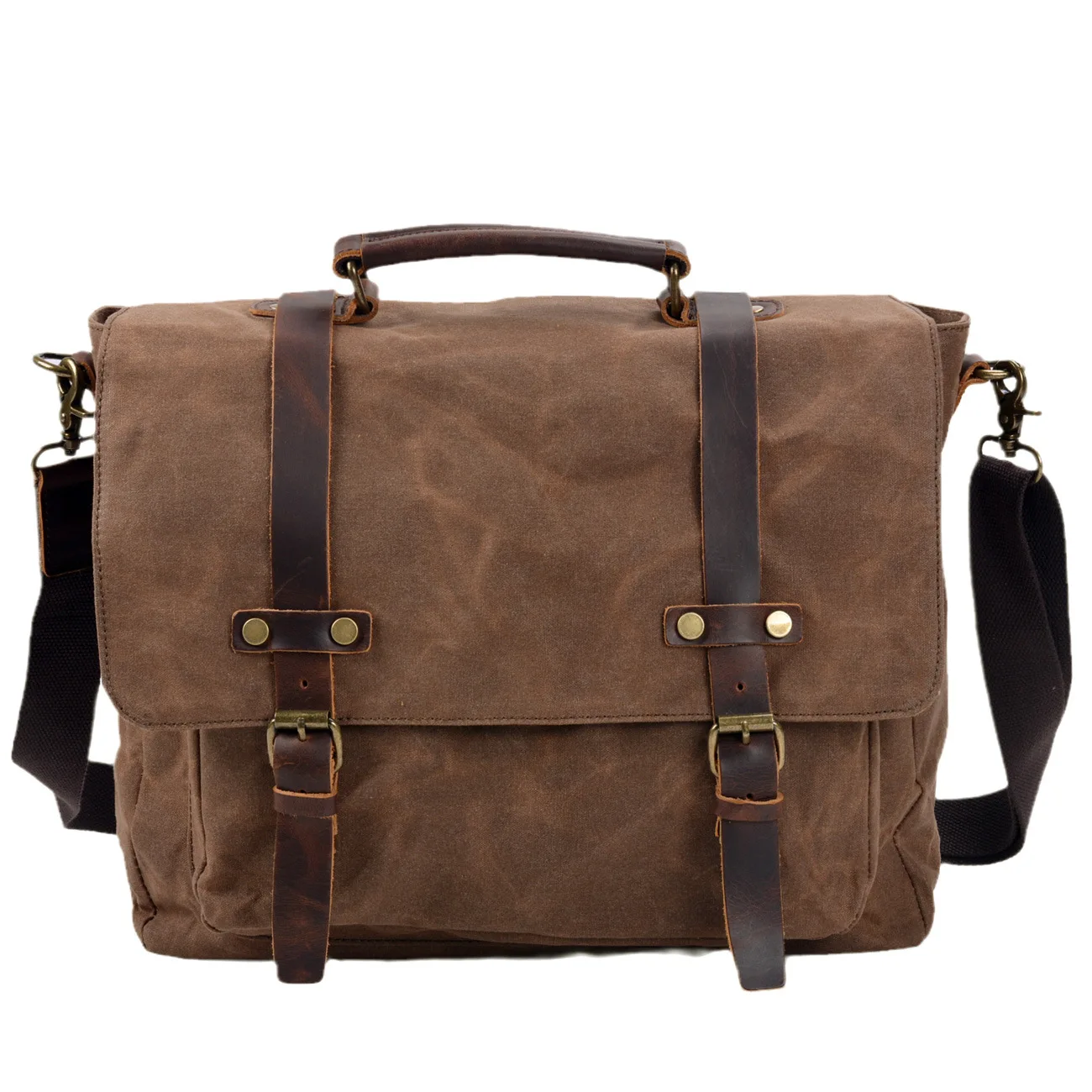 Vintage Men Messenger Bags Waterproof Canvas Shoulder Bag Man Business Crossbody Bag Male Travel 15.6 inch Laptop Handbag
Vintage Men Messenger Bags Waterproof Canvas Shoulder Bag Man Business Crossbody Bag Male Travel 15.6 inch Laptop Handbag