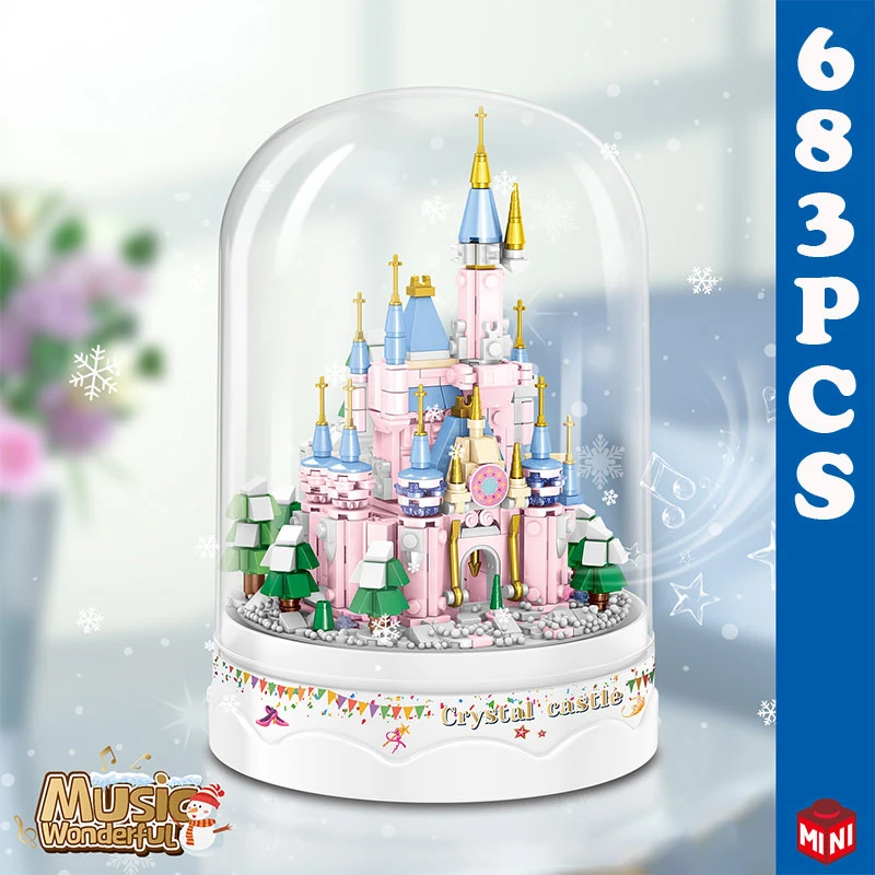 Mini Building Blocks Creative Assembly Diy Toy Dream Castle Building Blocks Toys for Kids Adult Home Decor Valentine's Day Gifts
Mini Building Blocks Creative Assembly Diy Toy Dream Castle Building Blocks Toys for Kids Adult Home Decor Valentine's Day Gifts