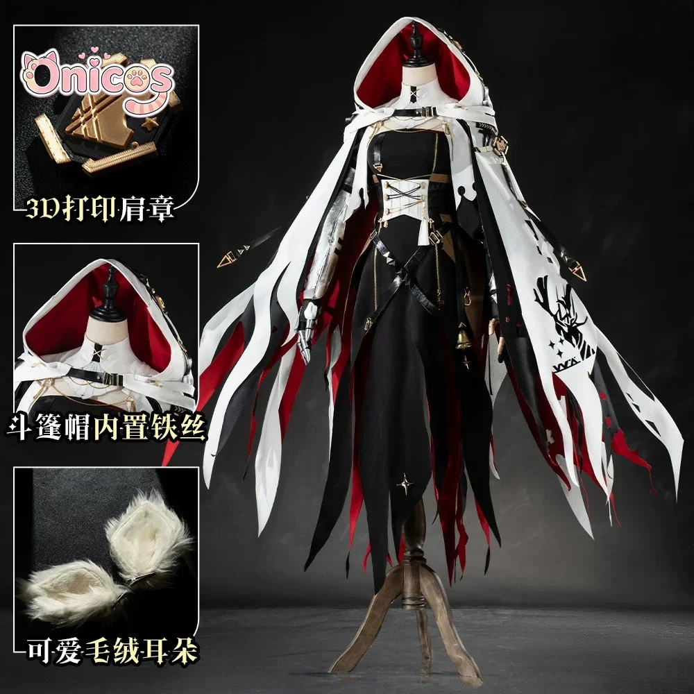 Arknights Viviana Droste Cosplay Costume Blck Red Dress Handsome Dress Women Full Set Halloween Carnival Party Onicos
Arknights Viviana Droste Cosplay Costume Blck Red Dress Handsome Dress Women Full Set Halloween Carnival Party Onicos