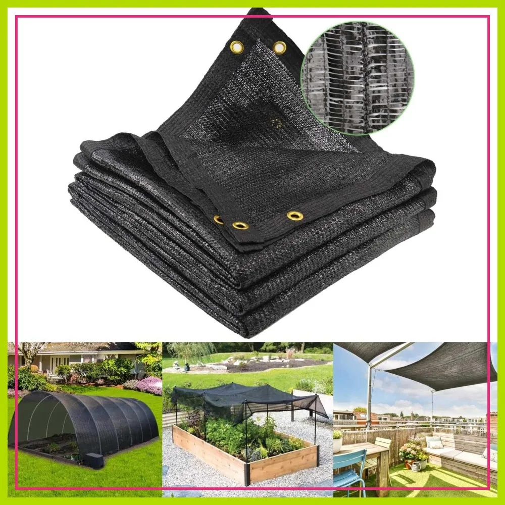 40% Shade Cloth for Garden, 6.5x10 FT Greenhouse Mesh Tarp with Reinforced Grommets, Sun Shade Net for Plants, Patio, Chicken Coop
40% Shade Cloth for Garden, 6.5x10 FT Greenhouse Mesh Tarp with Reinforced Grommets, Sun Shade Net for Plants, Patio, Chicken Coop