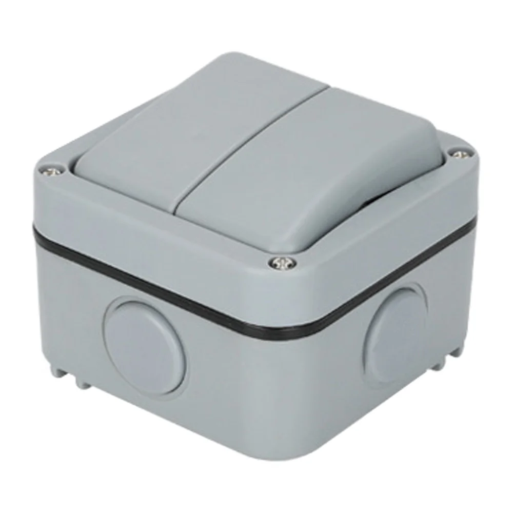 Weatherproof Outdoor Light Switch for Garden Wall Mounted Rain Resistant Electric Button Bathroom Access Control Momentary
Weatherproof Outdoor Light Switch for Garden Wall Mounted Rain Resistant Electric Button Bathroom Access Control Momentary