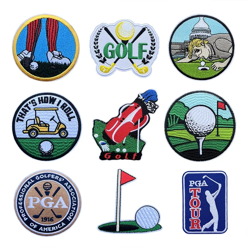 Customizable Golf Bag Embroidered Cloth Patch for Clothing Jacket Iron on Bag Stickers Sewing Hat Badge Garment Accessories
Customizable Golf Bag Embroidered Cloth Patch for Clothing Jacket Iron on Bag Stickers Sewing Hat Badge Garment Accessories