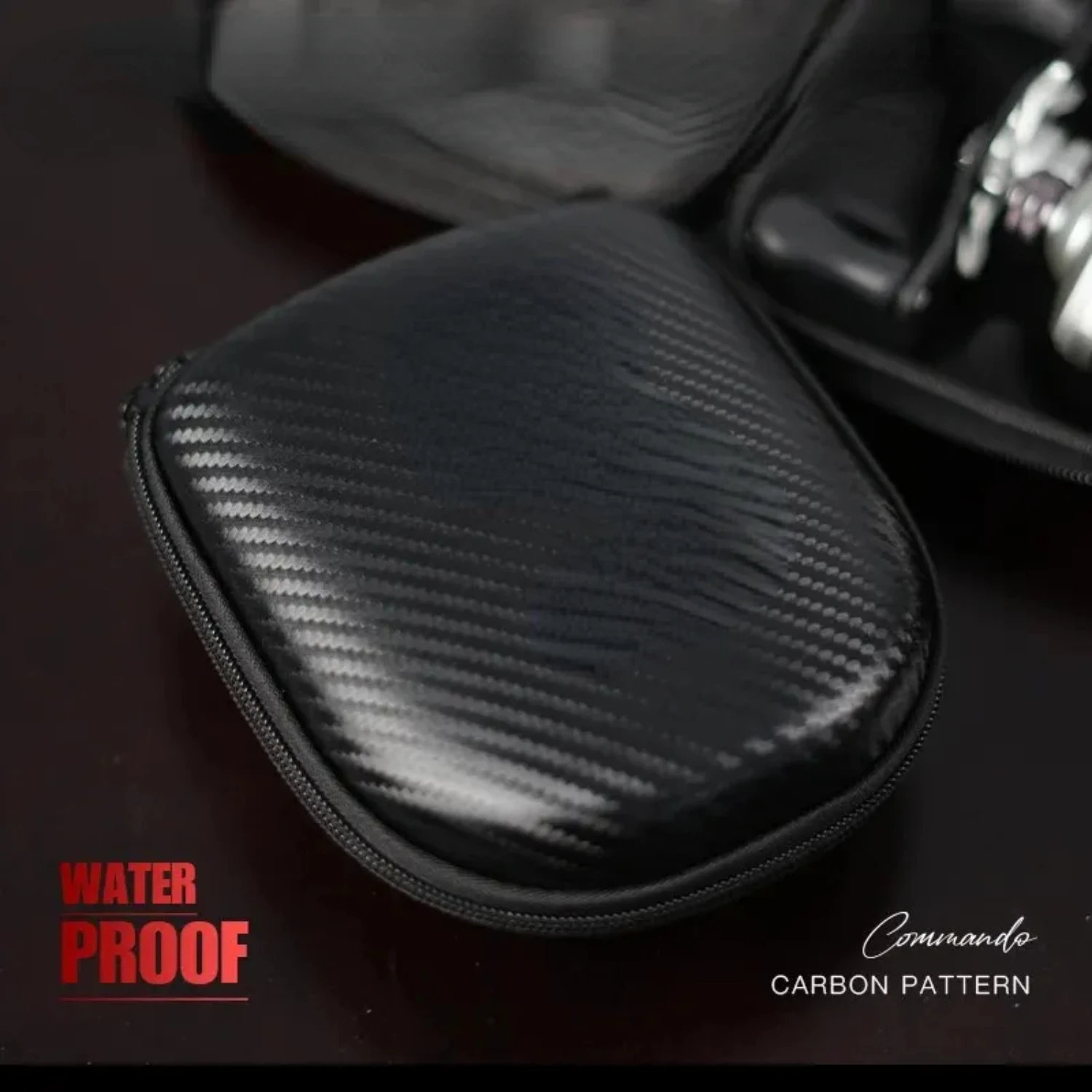 Commando Carbon Fiber Pattern Baitcasting Fishing Reel Waterproof Pouch Case Cover 
Commando Carbon Fiber Pattern Baitcasting Fishing Reel Waterproof Pouch Case Cover