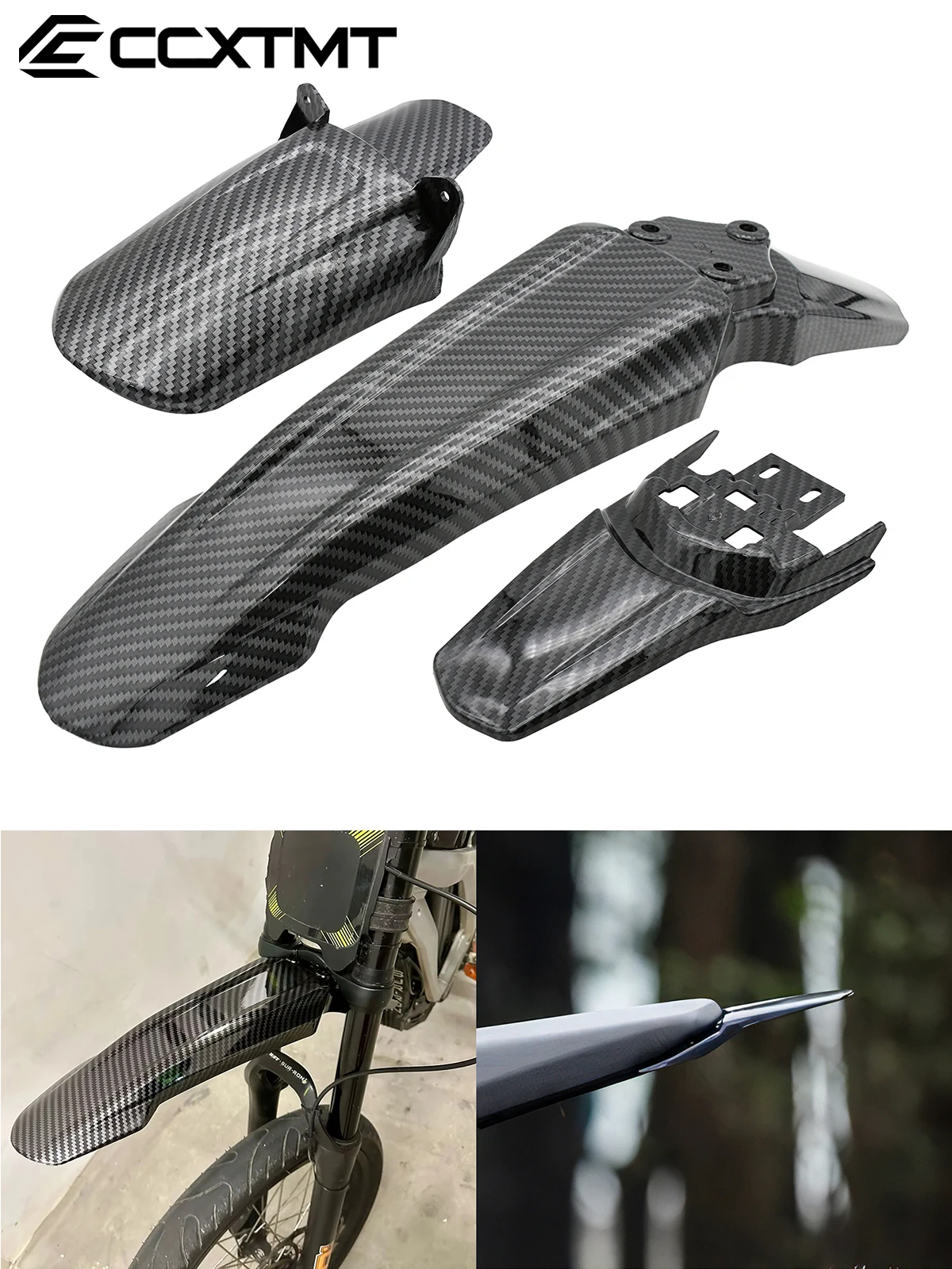 Electric Motocross Front Rear Wheel Mudguards Fender For Surron Light Bee X & Light Bee S For Segway X260 X160 Universal Parts
Electric Motocross Front Rear Wheel Mudguards Fender For Surron Light Bee X & Light Bee S For Segway X260 X160 Universal Parts