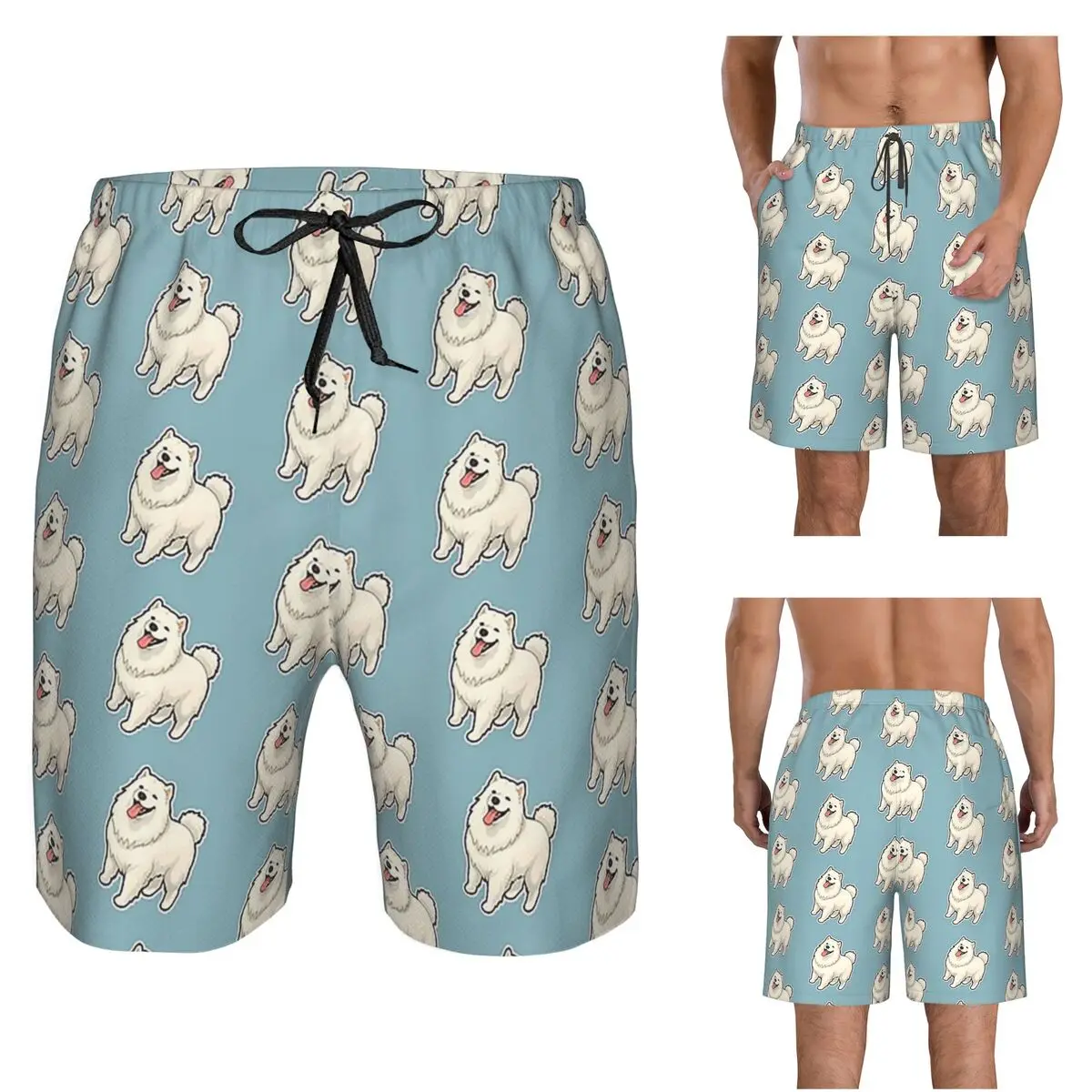MaleBoy Samoyed Design For Dog Lovers Trunks Beach Board Shorts Casual Quick Dry Swimming Summer Men Pants
MaleBoy Samoyed Design For Dog Lovers Trunks Beach Board Shorts Casual Quick Dry Swimming Summer Men Pants