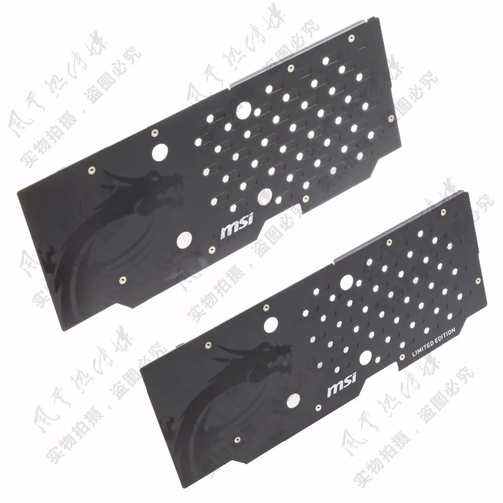 New Original for MSI GTX960 GTX950 GAMING Graphics Video Card Backplate with Mounting Screws
New Original for MSI GTX960 GTX950 GAMING Graphics Video Card Backplate with Mounting Screws