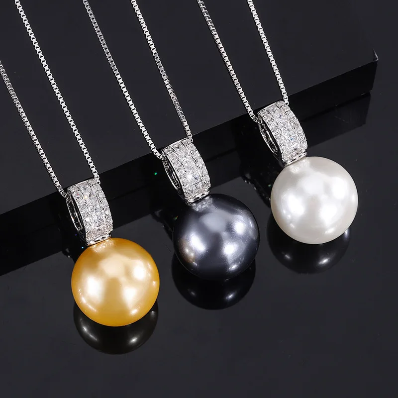 Jewelry S925 Silver Inlaid Obey Mother Pearl Simple Fashion Women's Pearl Pendant Necklace 16mm
Jewelry S925 Silver Inlaid Obey Mother Pearl Simple Fashion Women's Pearl Pendant Necklace 16mm