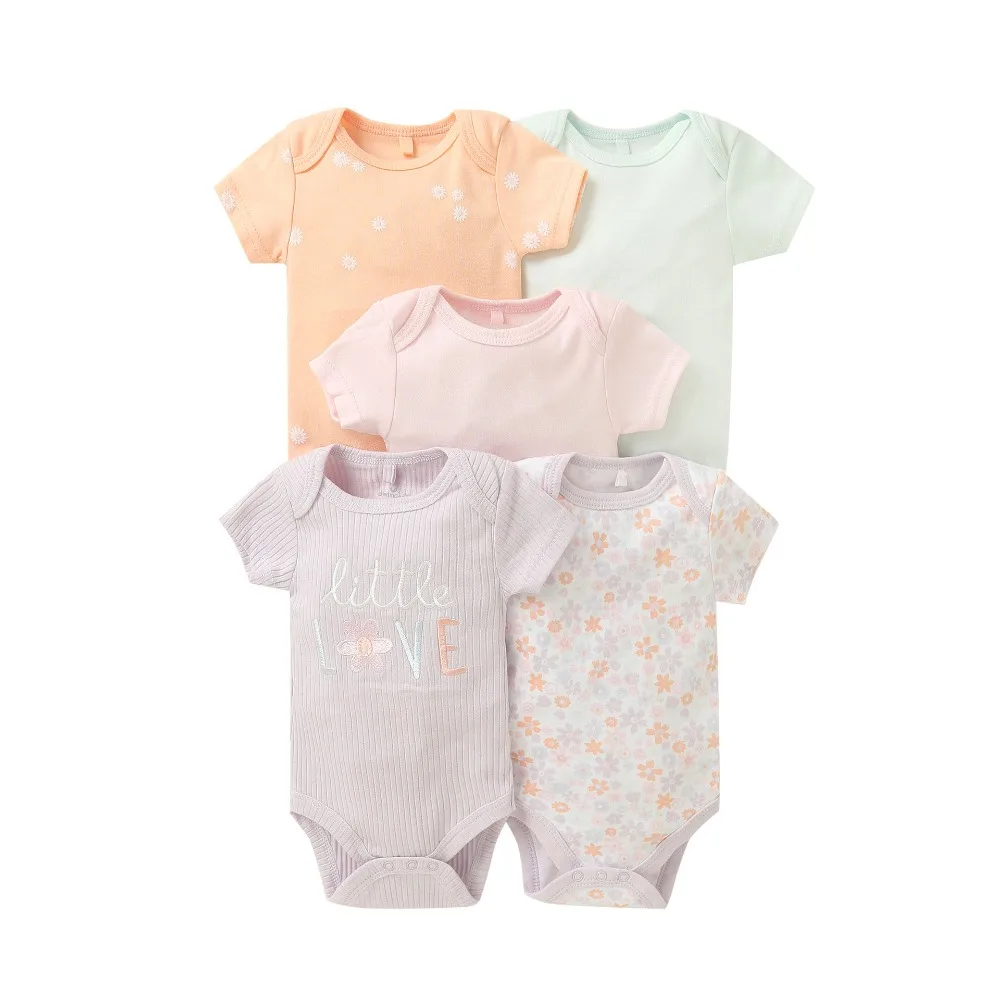 5pcs Summer Cute Baby Bodysuit Boy Girl Short Sleeve Cartoon Pattern for 0-9 Months
5pcs Summer Cute Baby Bodysuit Boy Girl Short Sleeve Cartoon Pattern for 0-9 Months