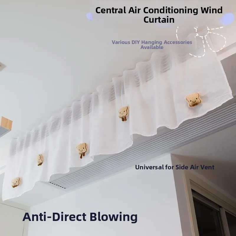 Office Universal Air Outlet Windshield Central Air Conditioning Direct Blow Prevention Grille Wind Tube Machine Curtain
Office Universal Air Outlet Windshield Central Air Conditioning Direct Blow Prevention Grille Wind Tube Machine Curtain