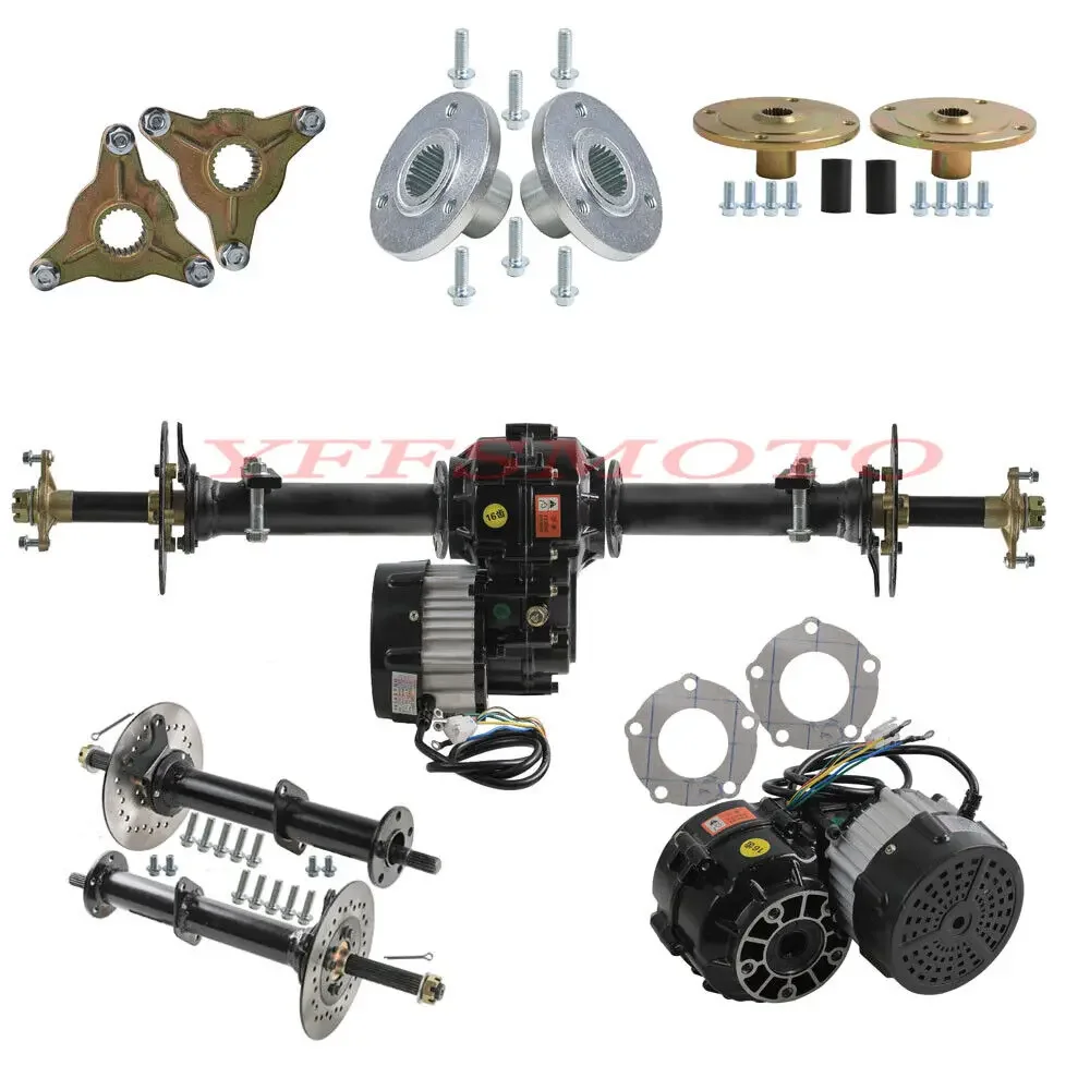 40" Rear Differential Axle Kit Electric Brushless Motor for 5/6/7''Wheel Quad
40" Rear Differential Axle Kit Electric Brushless Motor for 5/6/7''Wheel Quad