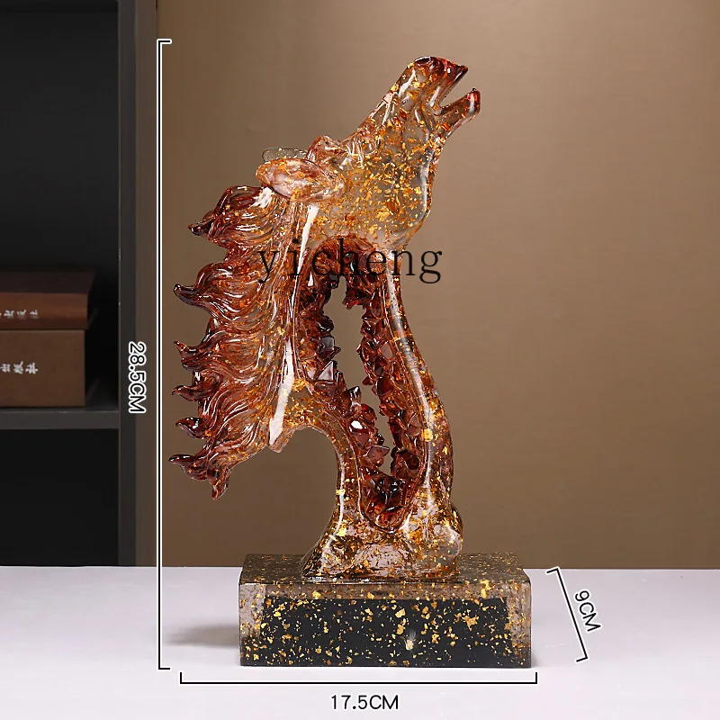 ZYA Front Desk Abstract Hollow Home Horse Head Sculpture Living Room Hotel TV Cabinet Ornament
ZYA Front Desk Abstract Hollow Home Horse Head Sculpture Living Room Hotel TV Cabinet Ornament