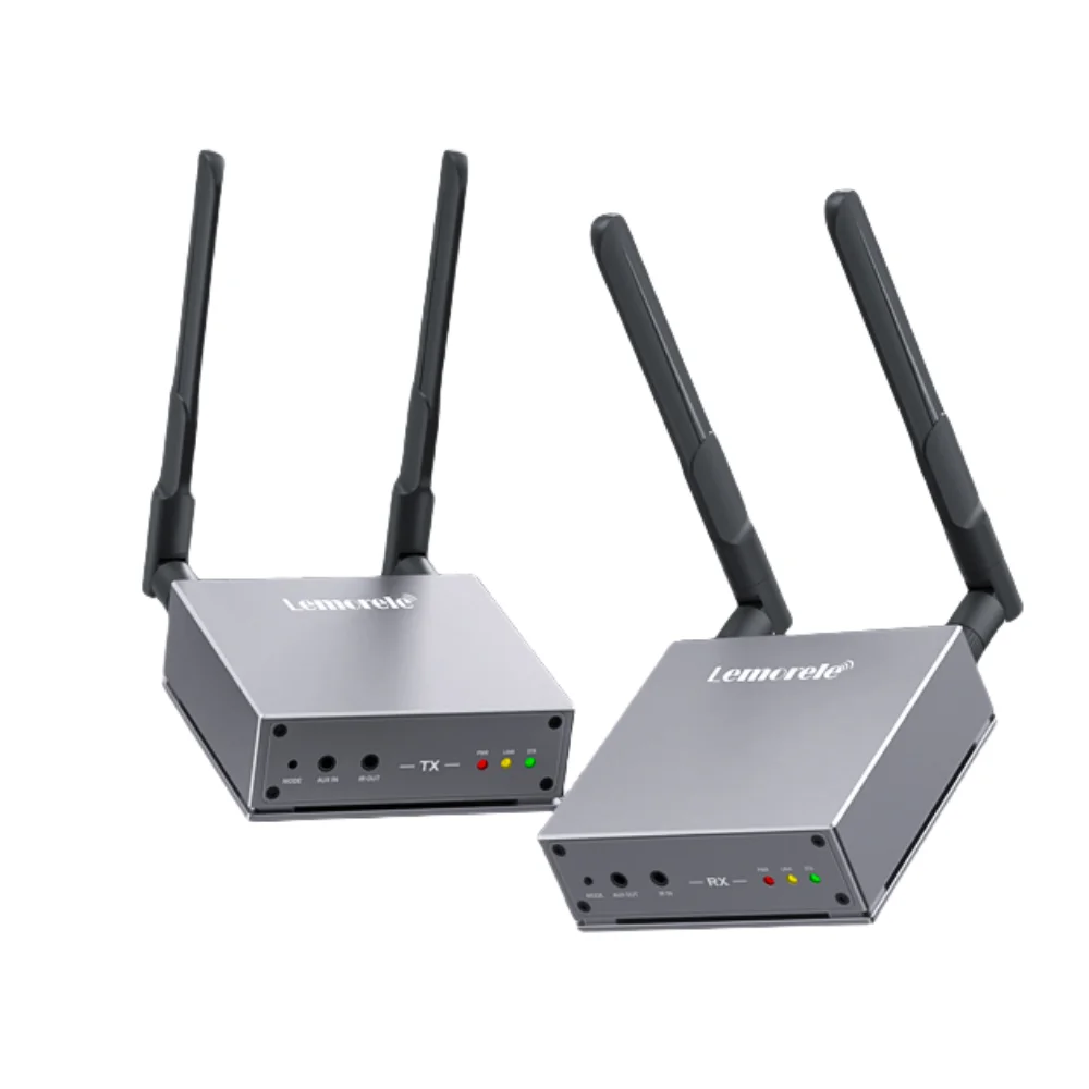 Lemorele 200m HDMI Wireless Transmitter Receiver Kit Dual Band Video Transceiver 1080P TV Stick Dongle for PC Monitor Camera
Lemorele 200m HDMI Wireless Transmitter Receiver Kit Dual Band Video Transceiver 1080P TV Stick Dongle for PC Monitor Camera