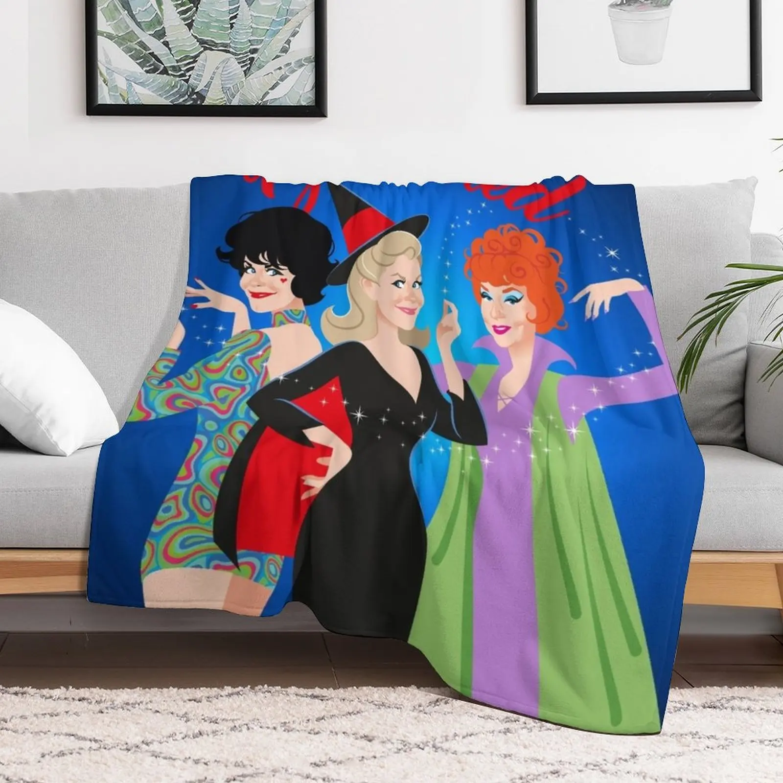 Bewitched 60 Anniversary Throw Blanket Summer halloween christmas decoration Blankets
Bewitched 60 Anniversary Throw Blanket Summer halloween christmas decoration Blankets