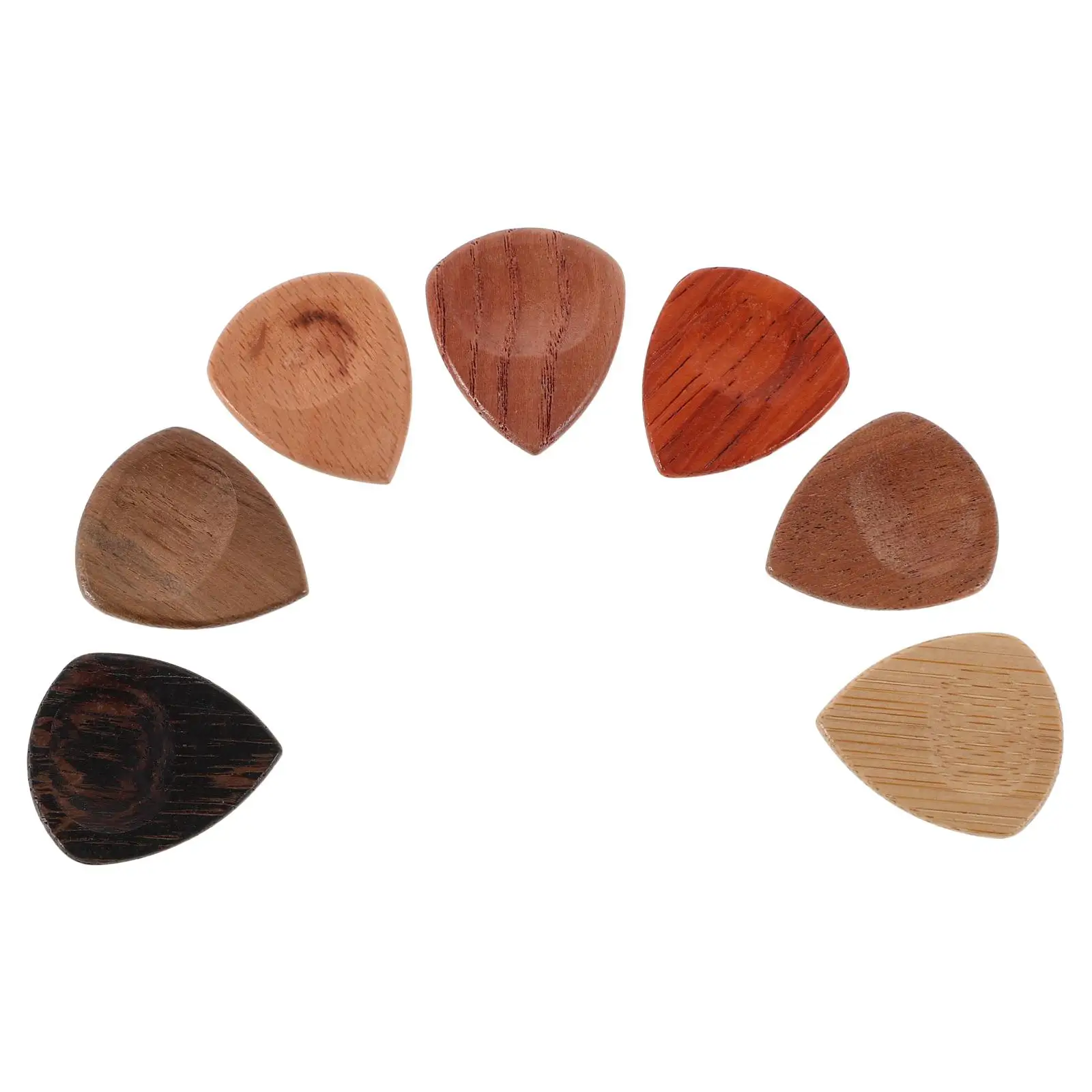 7 Pcs Guitar Shrapnel Picks for Acoustic Guitars Mini Shaped Dulcimer Wood Plectrum Solid
7 Pcs Guitar Shrapnel Picks for Acoustic Guitars Mini Shaped Dulcimer Wood Plectrum Solid