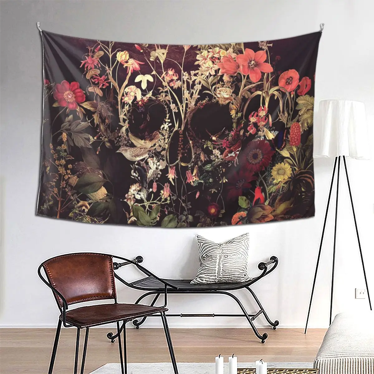 Bloom Skull Tapestry Hippie Wall Hanging Aesthetic Home Decor Tapestries for Living Room Bedroom Dorm Room
Bloom Skull Tapestry Hippie Wall Hanging Aesthetic Home Decor Tapestries for Living Room Bedroom Dorm Room