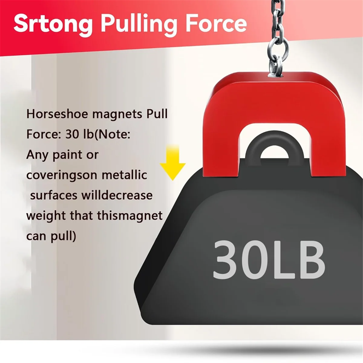 AAA87 Red Alnico Horseshoe Magnet, Heavy Duty Magnets with Keeper, Work As Fishing Magnet or Doing Velvet Nail 13 Lb Pul
AAA87 Red Alnico Horseshoe Magnet, Heavy Duty Magnets with Keeper, Work As Fishing Magnet or Doing Velvet Nail 13 Lb Pul