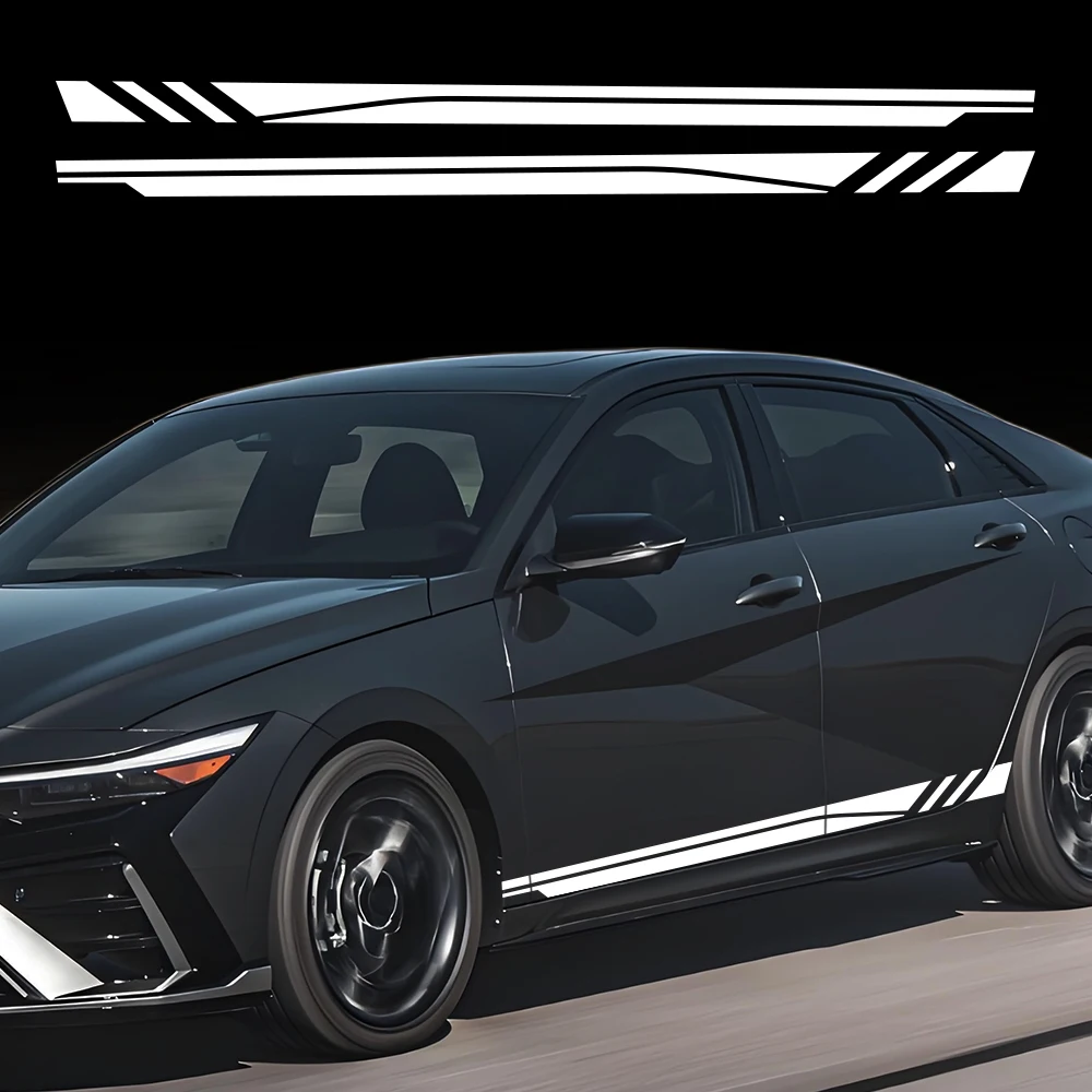 For Hyundai Elantra Car Door Side Sticker Kit Auto Wrap Vinyl Film Waterproof Creative Vehicles PVC Stickers Car Accessories
For Hyundai Elantra Car Door Side Sticker Kit Auto Wrap Vinyl Film Waterproof Creative Vehicles PVC Stickers Car Accessories