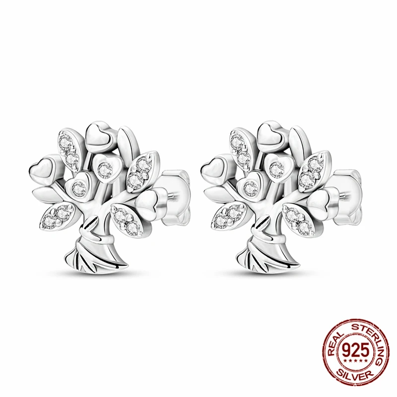 High-quality S925 sterling silver earrings, women's tree heart earrings, anniversary and wedding jewelry gifts.
High-quality S925 sterling silver earrings, women's tree heart earrings, anniversary and wedding jewelry gifts.