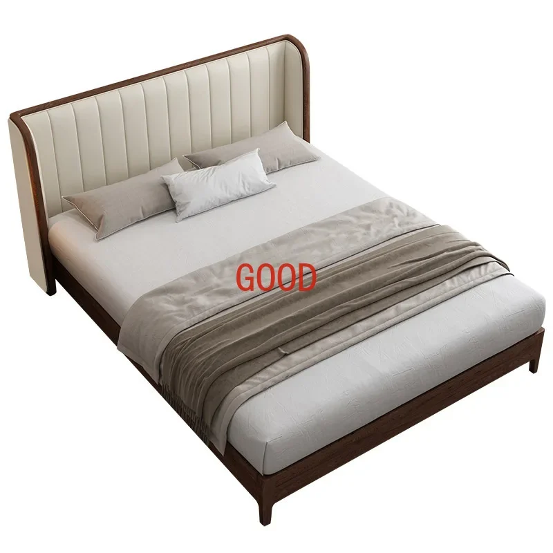 Italian Simple Marriage Bed Light Luxury Log 1.8 M Double Bed
Italian Simple Marriage Bed Light Luxury Log 1.8 M Double Bed