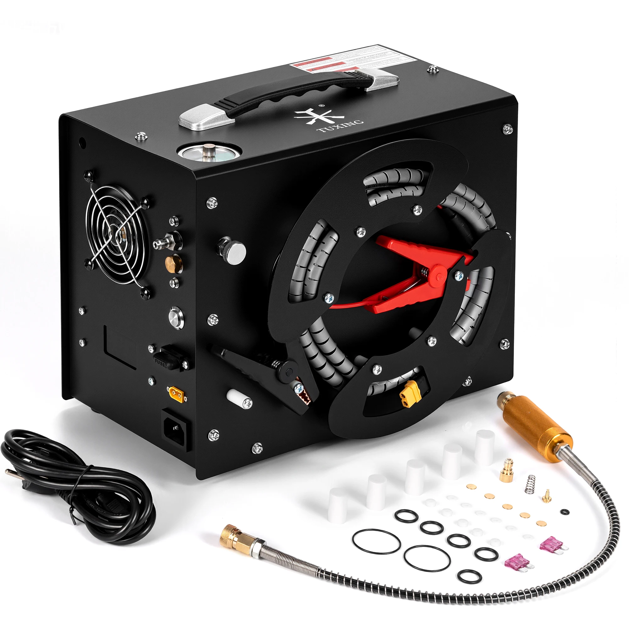 PCP Portable PCP Compressor Auto Stop 220v 12v 300 bar 350W for Hunting/Diving/Paintball
PCP Portable PCP Compressor Auto Stop 220v 12v 300 bar 350W for Hunting/Diving/Paintball