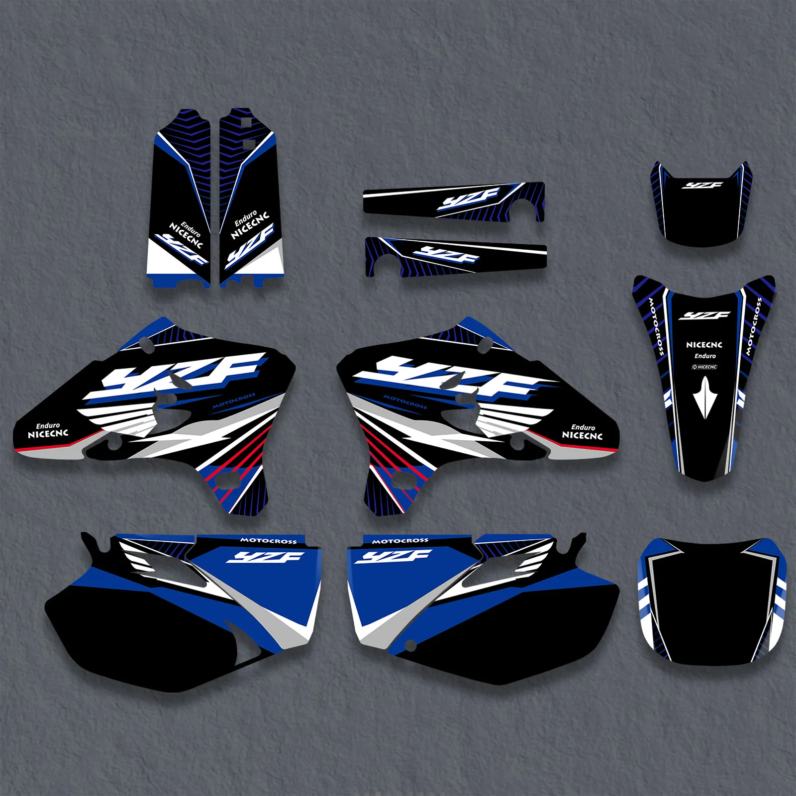 NICECNC For Yamaha YZF 250 450 YZ250F YZ450F YZ 250F 450F 2003 2004 2005 Motocross Graphics Background Decals Sticker Customize
NICECNC For Yamaha YZF 250 450 YZ250F YZ450F YZ 250F 450F 2003 2004 2005 Motocross Graphics Background Decals Sticker Customize