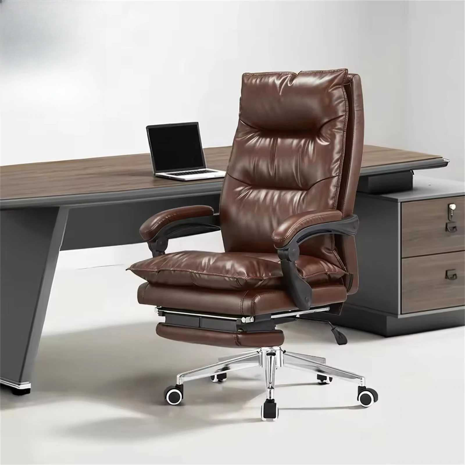 Luxury High Back Executive Office Chair Adjustable Recliner Swivel Contemporary Ergonomic Leather Lift Chair
Luxury High Back Executive Office Chair Adjustable Recliner Swivel Contemporary Ergonomic Leather Lift Chair