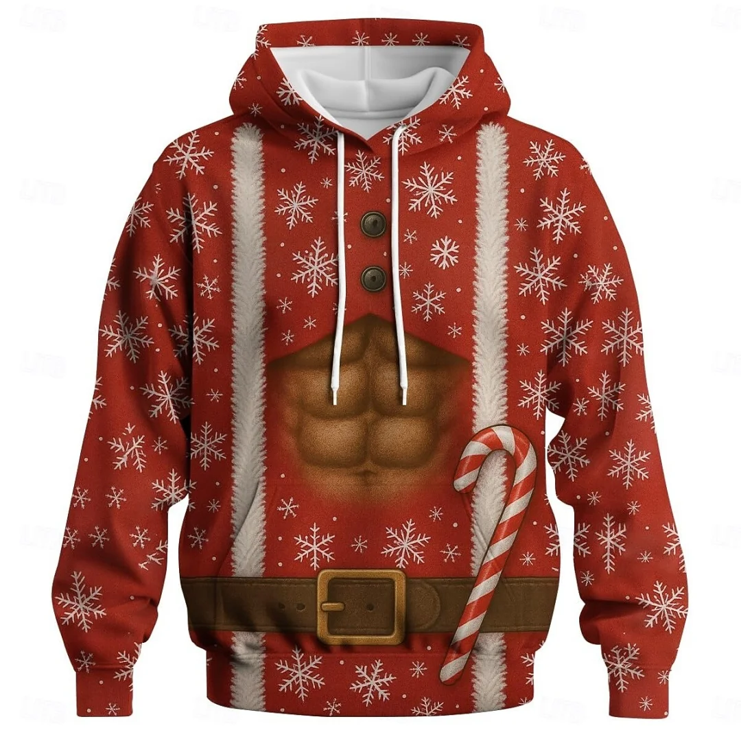 Autumn Christmas Men's Sweatshirt 3D Fitness Muscle Printed Hoodies Outdoors Harajuku Kangaroo Pocket Design Y2k Mens Clothing
Autumn Christmas Men's Sweatshirt 3D Fitness Muscle Printed Hoodies Outdoors Harajuku Kangaroo Pocket Design Y2k Mens Clothing