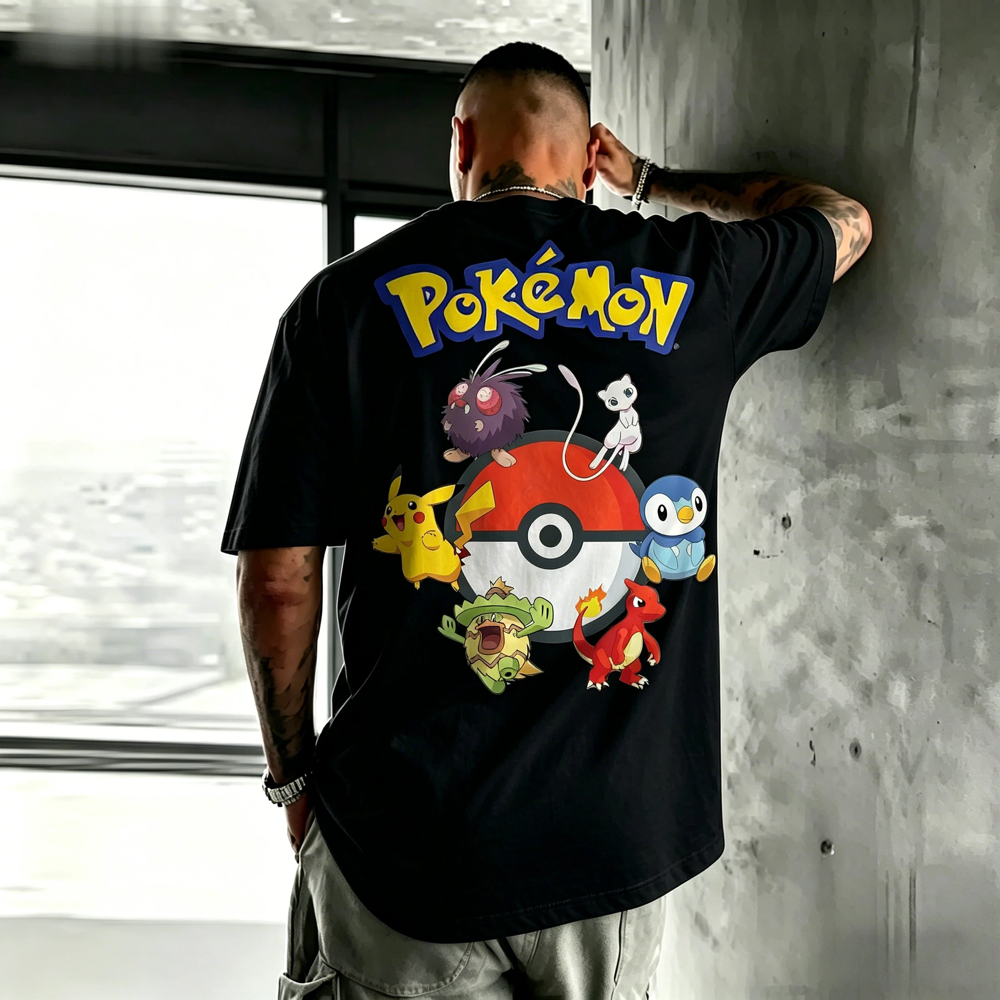 2026 New Pokemon Anime Print T-shirt, Suitable for Both Men and Women, Super Loose and Suitable for Street Use
2026 New Pokemon Anime Print T-shirt, Suitable for Both Men and Women, Super Loose and Suitable for Street Use