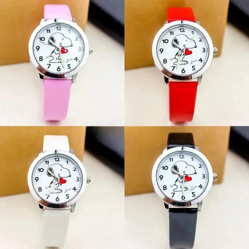 Cartoon Snoopyed Children's Cartoon Anime Belt Watch New Fashion Quartz Watch Electronic Watchs Childrens Decorative Gift
Cartoon Snoopyed Children's Cartoon Anime Belt Watch New Fashion Quartz Watch Electronic Watchs Childrens Decorative Gift