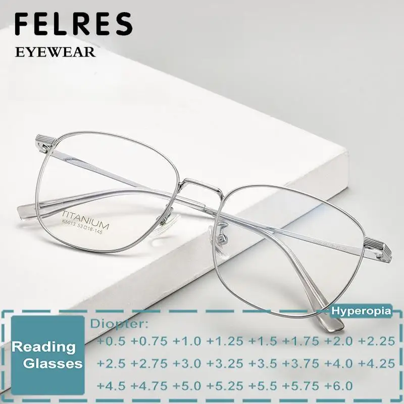 Man Women Oval Vintage Pure Titanium Reading Glasses Ultralight Fashion Anti Blue Light Prescription Glasses Computer Readers
Man Women Oval Vintage Pure Titanium Reading Glasses Ultralight Fashion Anti Blue Light Prescription Glasses Computer Readers