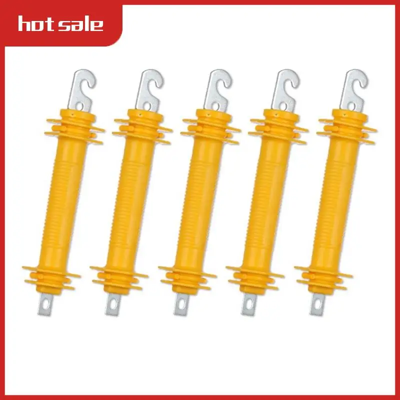 Pasture Fence Handle Tool With Metal Hook Farm Insulated Door Handle Fence Accessories 5 PCS Yellow PE
Pasture Fence Handle Tool With Metal Hook Farm Insulated Door Handle Fence Accessories 5 PCS Yellow PE