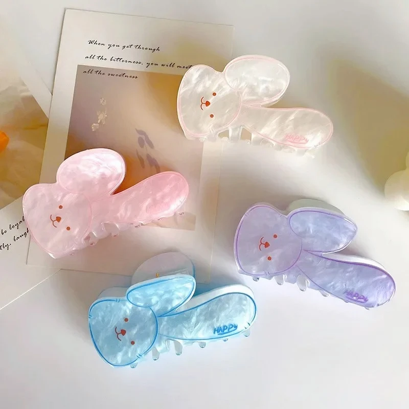 Cute Rabbit Hair Claw Acrylic Sweet Colorful Shark Clip Shining Animals Claw Clips Hair Clip for Women Girls Hair Accessories
Cute Rabbit Hair Claw Acrylic Sweet Colorful Shark Clip Shining Animals Claw Clips Hair Clip for Women Girls Hair Accessories