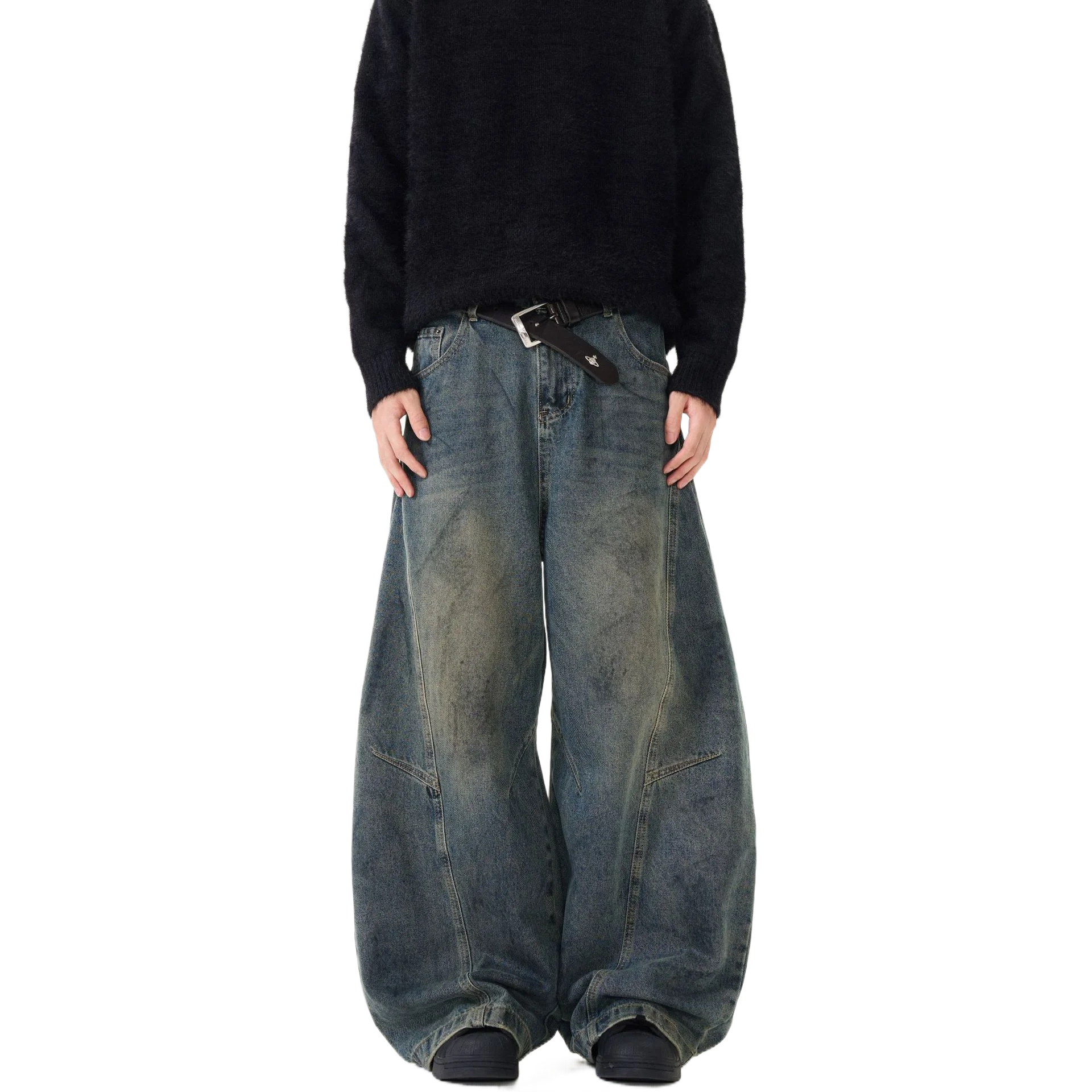 2026 Men's Washed Retro Jeans Straight Leg Loose Wide Leg Pants American High Street Style Denim Trousers Unisex Men's Jeans
2026 Men's Washed Retro Jeans Straight Leg Loose Wide Leg Pants American High Street Style Denim Trousers Unisex Men's Jeans
