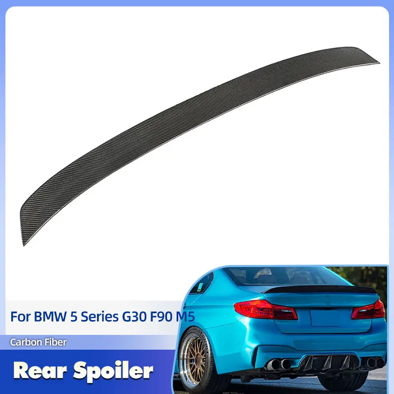 Car Rear Trunk Spoiler Wings Carbon Fiber for BMW 5 Series G30 F90 M5 Sedan 2017-2022 Racing Rear Spoiler Boot Wing Lip Body Kit
Car Rear Trunk Spoiler Wings Carbon Fiber for BMW 5 Series G30 F90 M5 Sedan 2017-2022 Racing Rear Spoiler Boot Wing Lip Body Kit