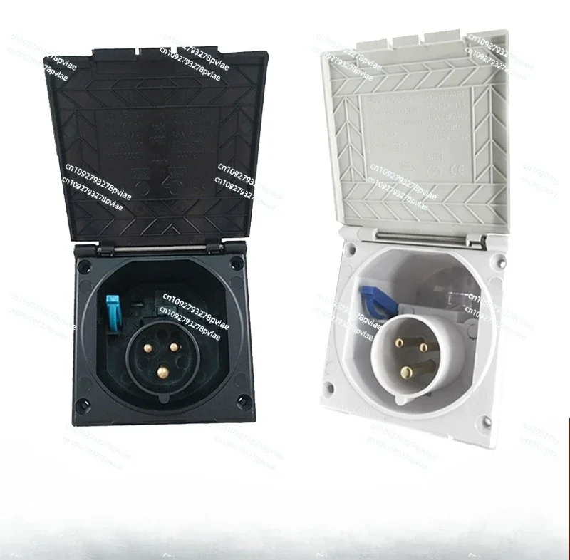 RV charging power socket, trailer modification accessories 220V mains power 16A input waterproof charging case
RV charging power socket, trailer modification accessories 220V mains power 16A input waterproof charging case