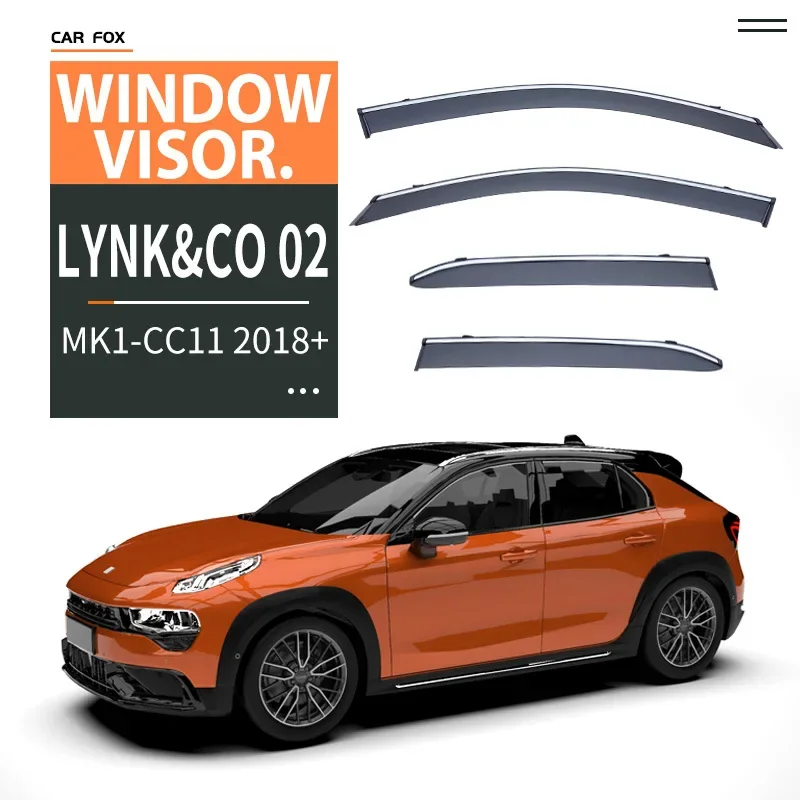 For LYNK&CO 02 2018+ Car Window Visor Awning Shelters Windshield Side Window Rain Sun Shade Auto Accessories
For LYNK&CO 02 2018+ Car Window Visor Awning Shelters Windshield Side Window Rain Sun Shade Auto Accessories