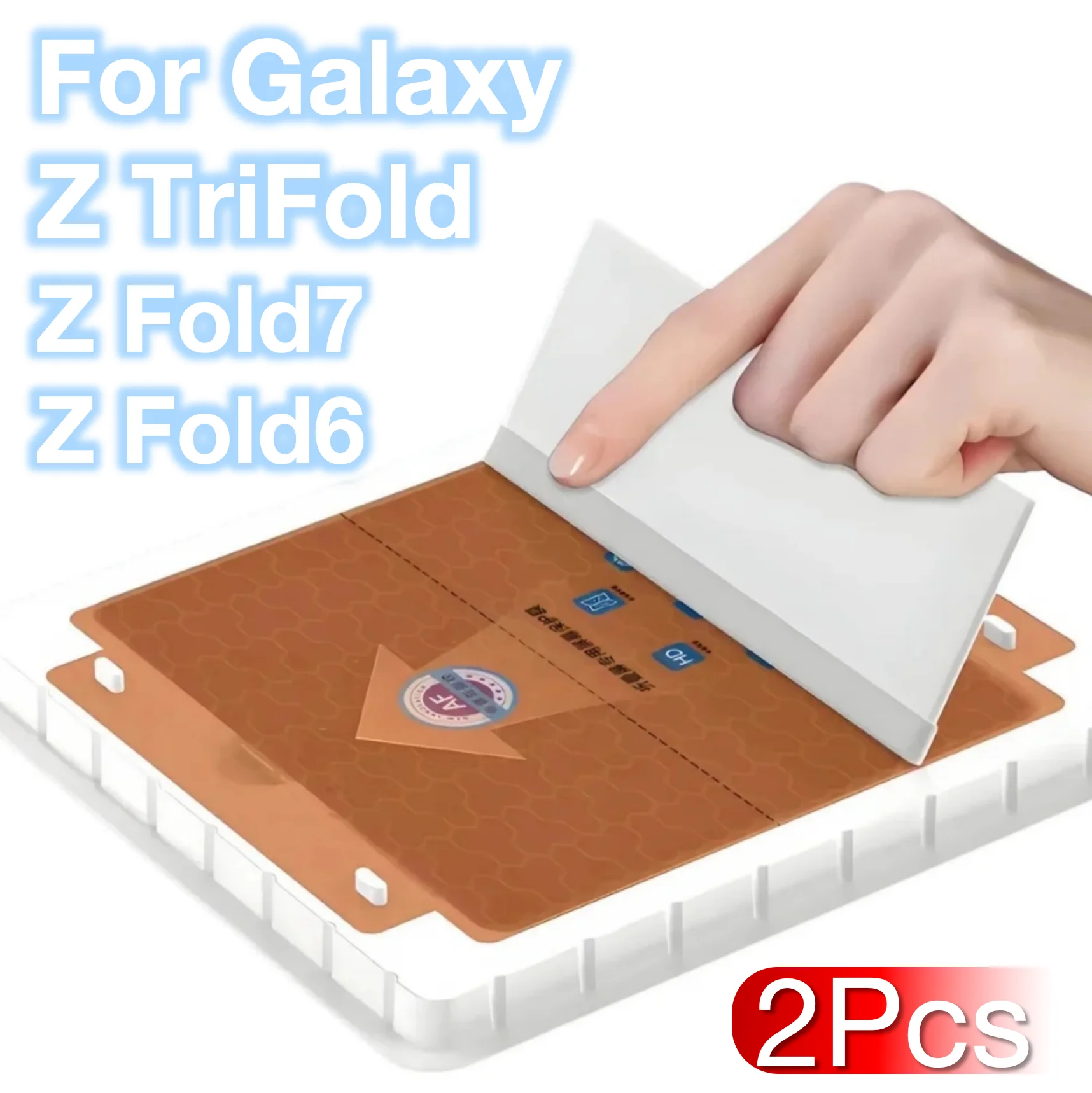 2Pcs For Samsung Galaxy Z Fold 7/Z Fold 6/ Z TriFold Foldable Screen Phone Screen Protector Automatic Positioning Ultra Clear
2Pcs For Samsung Galaxy Z Fold 7/Z Fold 6/ Z TriFold Foldable Screen Phone Screen Protector Automatic Positioning Ultra Clear