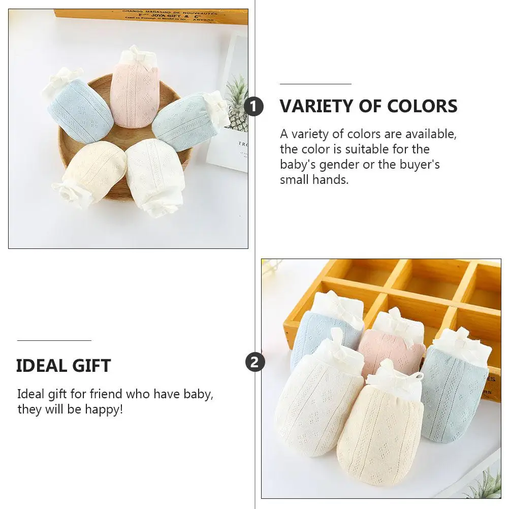 4 Pcs Scratch Baby Mittens Newborn Gloves Cotton Protective Supplies String Wrist Various Newborn Mittens Colors
4 Pcs Scratch Baby Mittens Newborn Gloves Cotton Protective Supplies String Wrist Various Newborn Mittens Colors